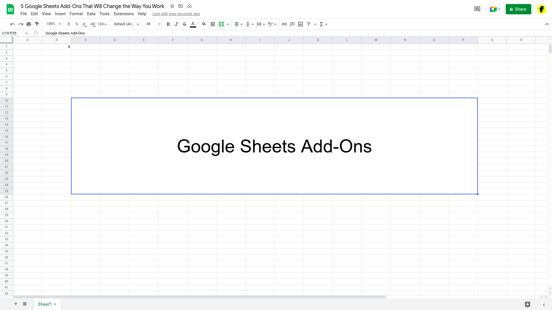 5 Google Sheets Add-Ons That Will Change the Way You Work