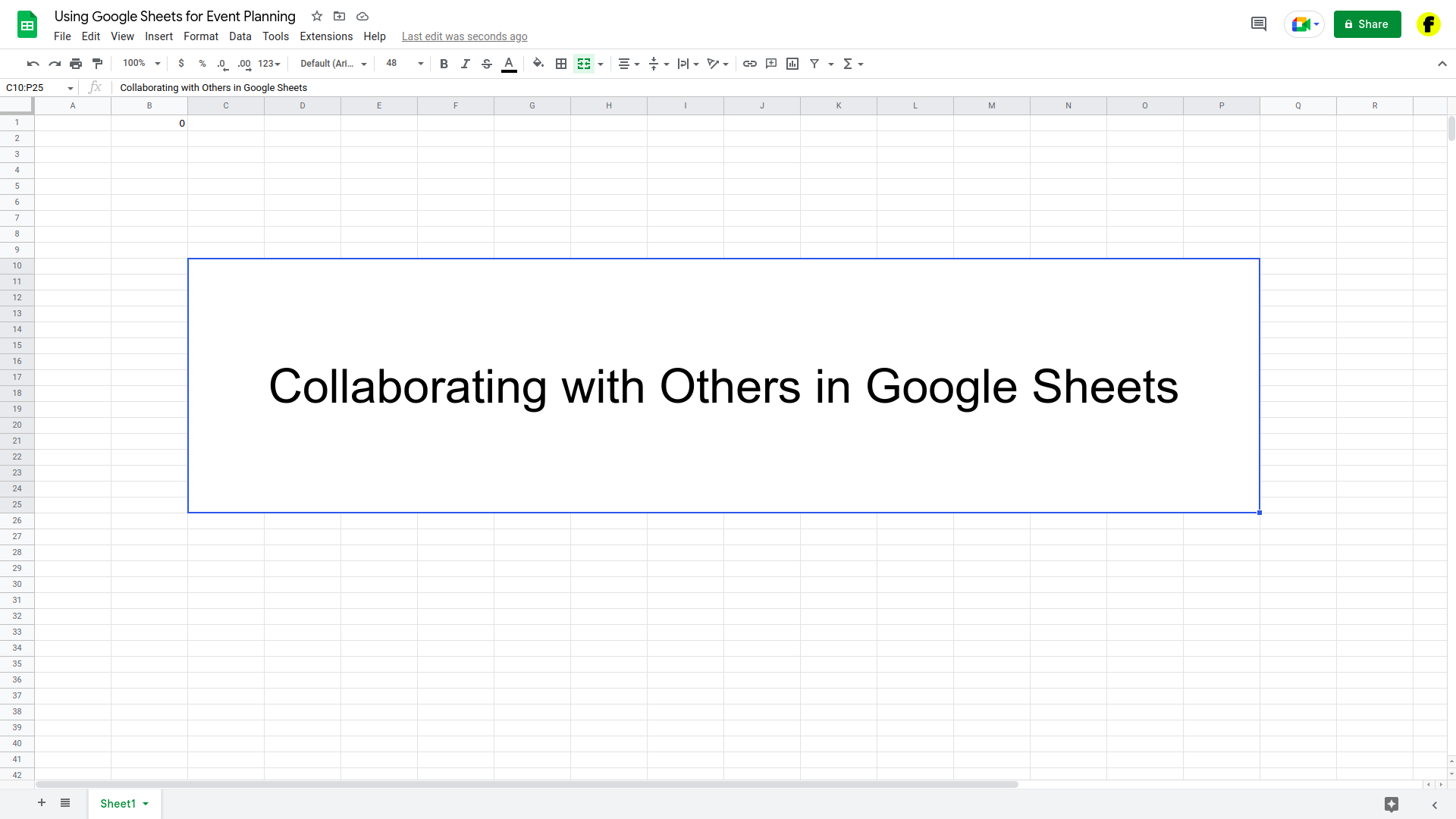 Collaborating with Others in Google Sheets: Best Practices and Tips